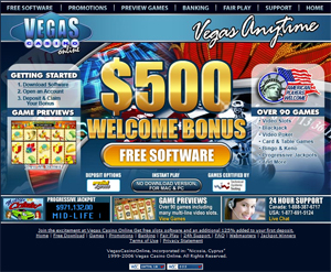 Vegas Casino Online Logo