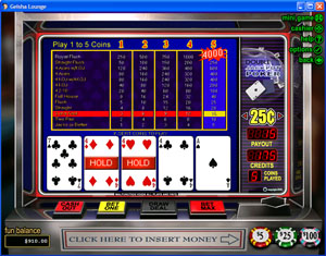 Double Jackpot Poker Screenshot